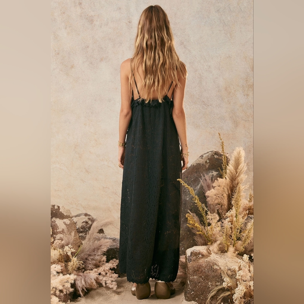 Spell Black Lace Maxi Dress - Picture 4 of 12